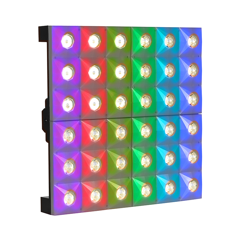 36颗3瓦矩阵染色灯+背景板辅助光