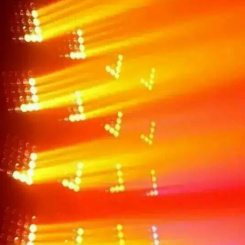 36颗3瓦矩阵染色灯+背景板辅助光