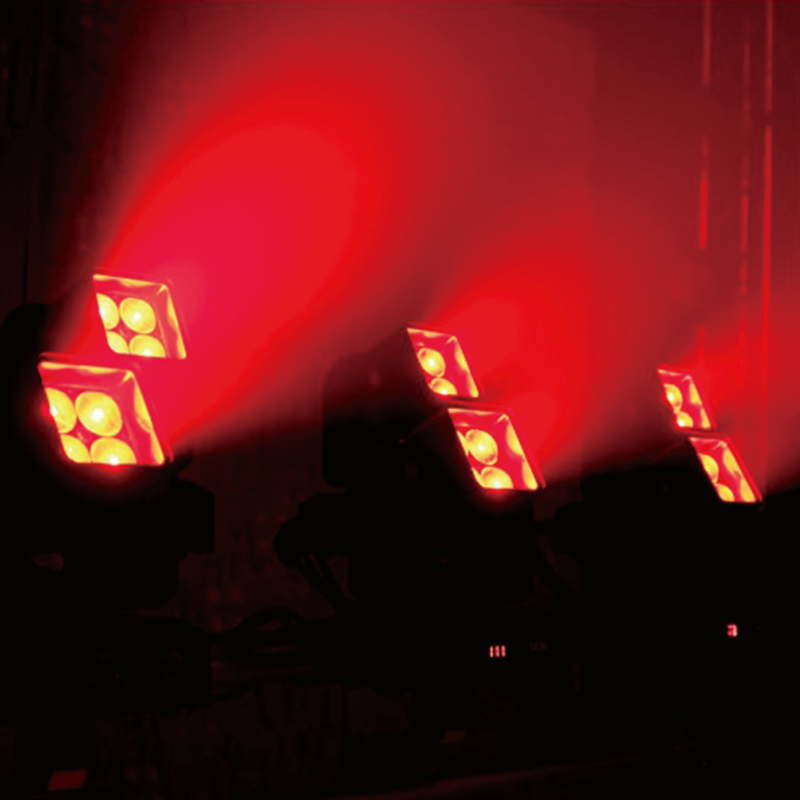 25颗矩阵+频闪染色摇头灯