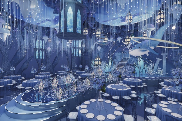 光彩鲜艳多色舞台灯光